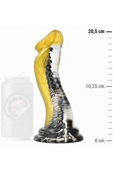 Drakon Dildo Gelbe Kobra 20,5 cm - Drachen-Dildo 4