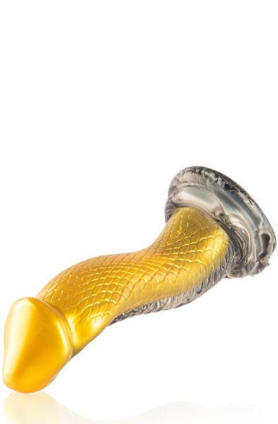 Drakon Dildo Gelbe Kobra 20,5 cm - Drachen-Dildo 5