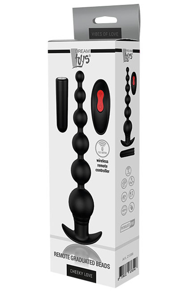 Dream Toys Cheeky Love Fernbedienung mit abgestuften Perlen - Ferngesteuerte Analkugeln 2