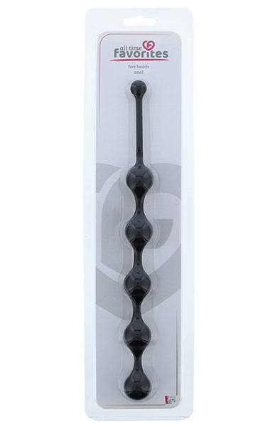Dream Toys Fünf Perlen Anal Schwarz - Anal-Kugeln 2