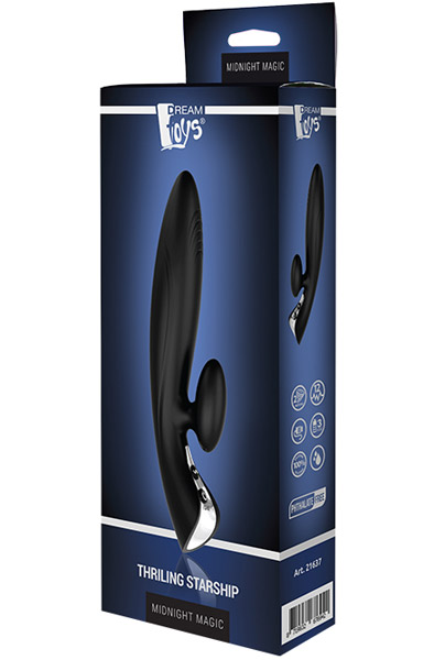 Dream Toys Midnight Magic Aufregendes Raumschiff - Rabbit-Vibrator 3