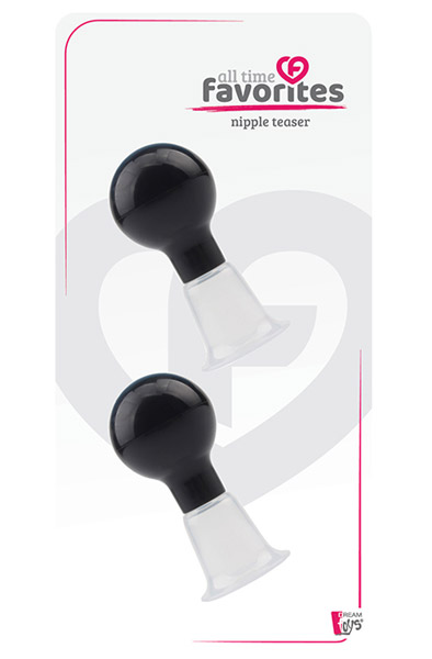 Dream Toys Nippel-Stimulator Schwarz - Brustwarzensauger 2