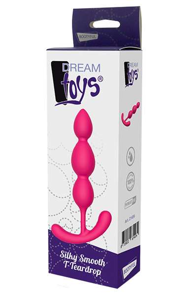 Dream Toys Seidenglatter T-Tränenanhänger - Analplug 2