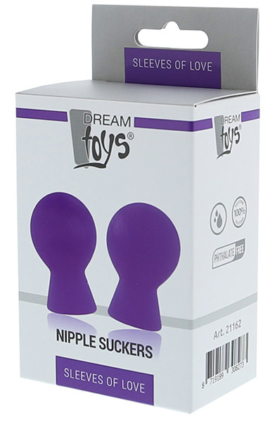 Dream Toys Sleeves of Love Nippelsauger Lila - Brustwarzensauger 2