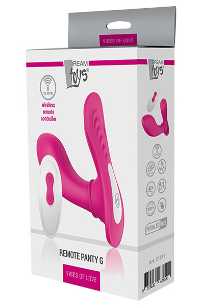 Dream Toys Vibes Of Love Fernbedienung Panty G Magenta - Ferngesteuerter G-Punkt-Vibrator 2