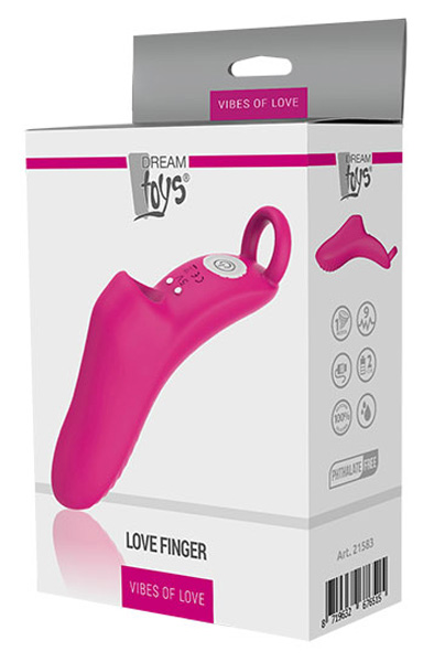 Dream Toys Vibes Of Love Finger-Vibrator Magenta - Finger-Vibrator 2