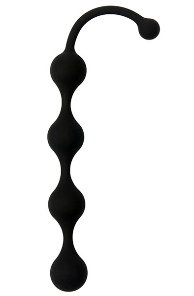 Dream Toys Vier Perlen Anal Schwarz - Anal-Kugeln 1