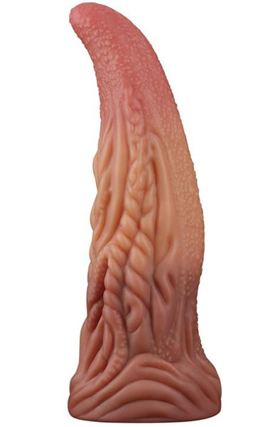Dual Layered Platinum Silikon Zunge 25 cm - Dildo 1