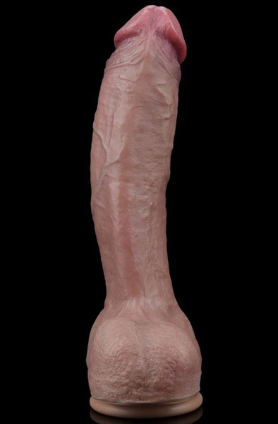 Dual-Layered Silikon Nature Cock 27,5 cm - XL Dildo 3