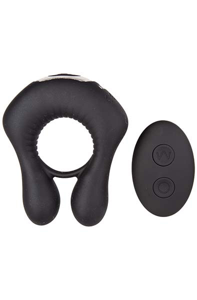 Dual Vibrierender Rabbit Penisring mit kabelloser Fernbedienung - Vibrierender Penisring 1