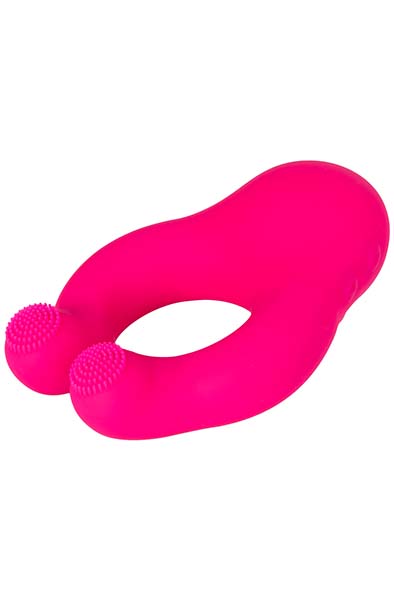 Duo vibrierender Penisring mit Luftdruck Pink - Vibrierender Penisring 3