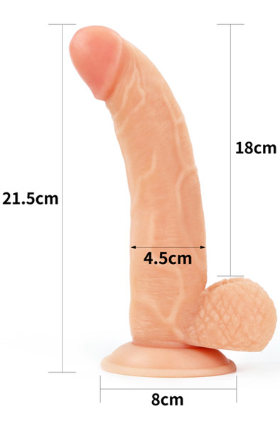 Easy Umschnall-Set 21,5 cm - Umschnalldildo mit Geschirr 2