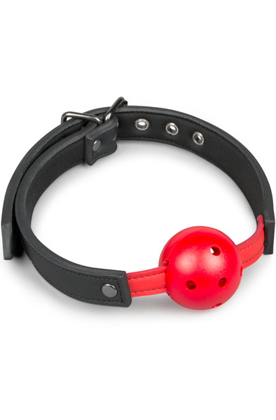 Easytoys Ballknebel mit PVC-Ball Rot - Knebelball 1