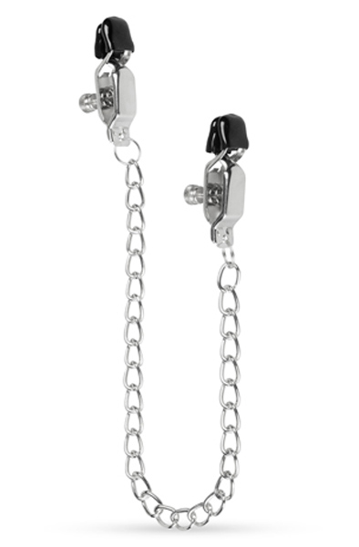 Easytoys Große Nippelklemmen mit Kette 45 cm - Brustklammern mit Kette 1