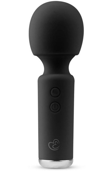Easytoys Mini Vibe Wand Vibrator Schwarz - Zauberstab/Massagestab 1