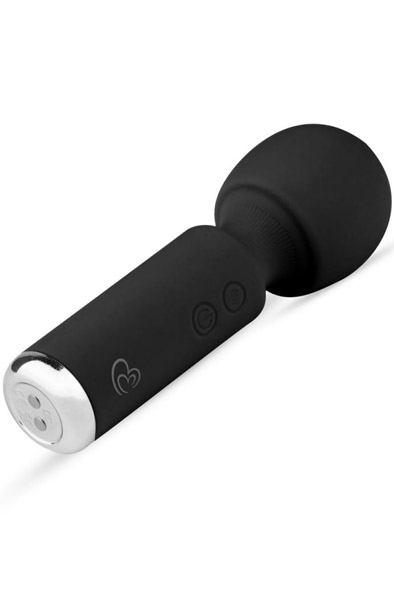 Easytoys Mini Vibe Wand Vibrator Schwarz - Zauberstab/Massagestab 2