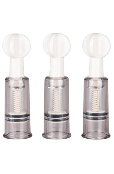 Easytoys Nippel- & Klitoris-Sauger 3er-Set - Nippel- und Klitorissauger 1