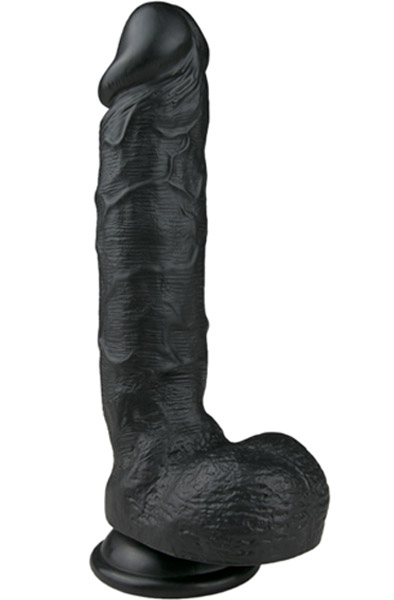 Easytoys Realistischer Dildo Schwarz 22,5 cm - Dildo 1