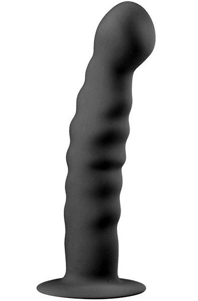Easytoys Silikon-Dildo mit Saugnapf 14 cm - Analplug 1