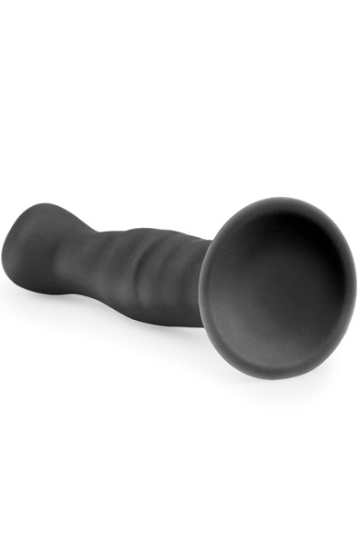 Easytoys Silikon-Dildo mit Saugnapf 14 cm - Analplug 2