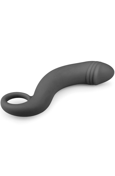 Easytoys Silikon Prostata Dildo in Schwarz - Anal-Dildo 2