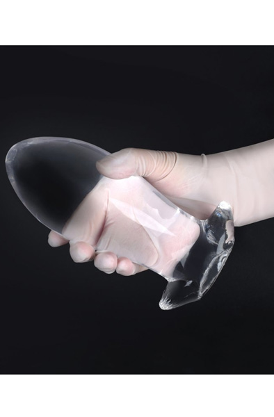 Eggplay Transparenter Klarer Plug XL 18,5 cm - XL Buttplug 3