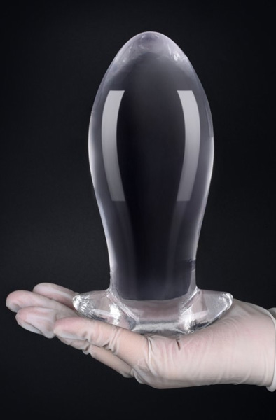 Eggplay Transparenter Klarer Plug XL 18,5 cm - XL Buttplug 4