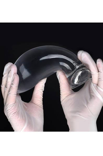 Eggplay Transparenter Klarer Plug XL 18,5 cm - XL Buttplug 5
