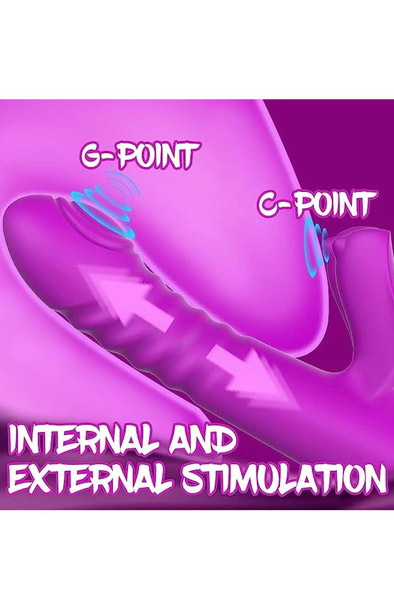 Engily Ross Fenyx Vibe With Thrusting & Pulse - Rabbit-Vibrator 2