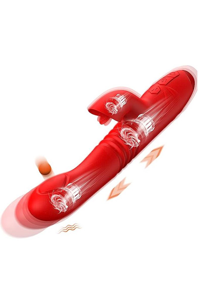 Engily Ross Samt-Vibrator mit Stoß- und Pulsfunktion - Vibrator 3