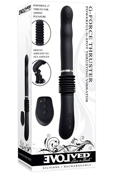 Evolved G-Force Stoßvibrator Schwarz - G-Punkt-Vibrator 3