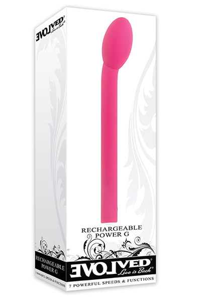 Evolved Wiederaufladbarer Power G Vibrator in Pink - G-Punkt-Vibrator 2