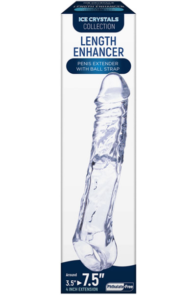 Excellent Power Verlängerer transparent 19 cm - Penisverlängerung/Penishülle 2