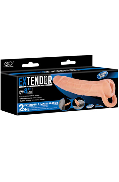Extendor 2-in-1 Penisverlängerer & Masturbator - Penisverlängerung 2