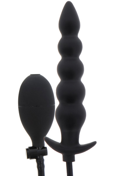 Extreme Aufblasbarer Gerippter Plug 25 cm - Aufblasbarer Analplug 1