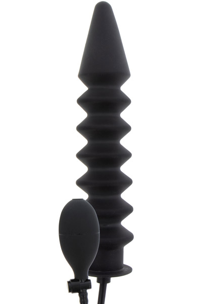 Extreme Aufblasbarer Gerippter Plug 38 cm - Aufblasbarer Analplug 1