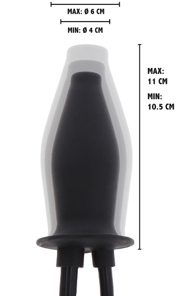 Extreme Aufblasbarer Gleitmittel-Plug - Aufblasbarer Analplug 2