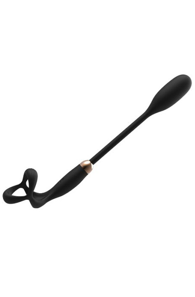Extreme Doppelspaß mit Fernbedienung - Prostatavibrator mit Penisring 4