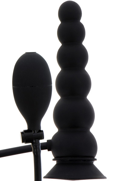 Extreme Expert Aufblasbarer Plug mit Saugnapf - Aufblasbarer Analplug 1