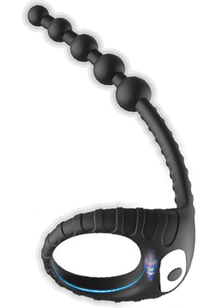Extreme Level of Anal- & Penisvergnügen - Prostatavibrator mit Penisring 2