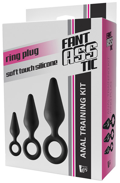 Fantasstic Anal-Trainingsset Ring Plug - Analplug Set 2