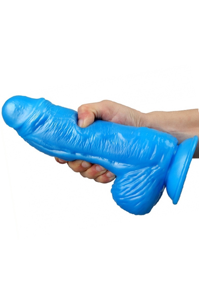 Fantasy Dildo Fatox Blau 24 cm - Monster-Dildo 3