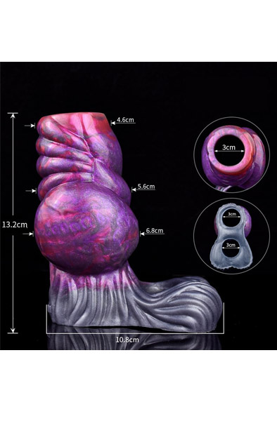 Fantasy Open Head Penis Sleeve 13,2 cm - Penisverlängerung/Penishülle 6