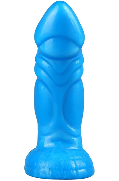 Fantasy Snaky Dildo Blau 21cm - Drachen-Dildo 2