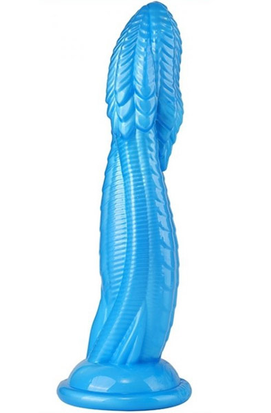 FantasyColors Dildo Kobra Blau 26 cm - Drachen-Dildo 2