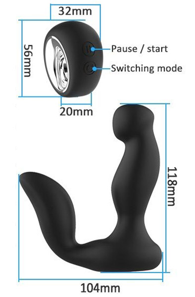 Ferngesteuertes Prostata-Massagegerät - Prostatastimulator 4