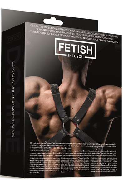 Fetisch Darom leichtes Brust-Bondagegeschirr - Bondage-Set 2