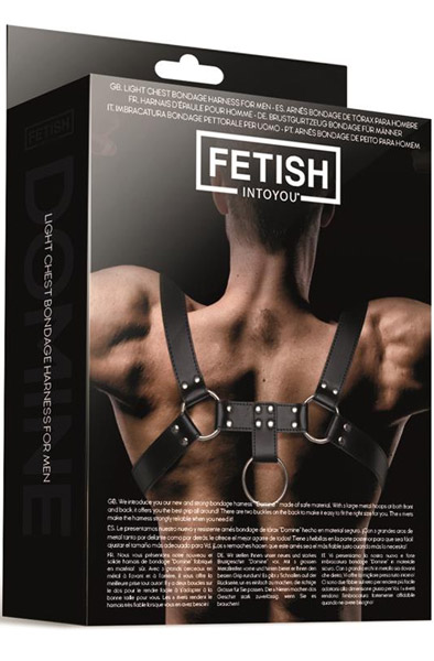 Fetisch Domine leichtes Brust-Bondagegeschirr - Bondage-Set 2