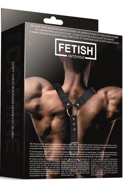 Fetisch Fabrio Leichtes Brust-Bondagegeschirr - Bondage-Set 2
