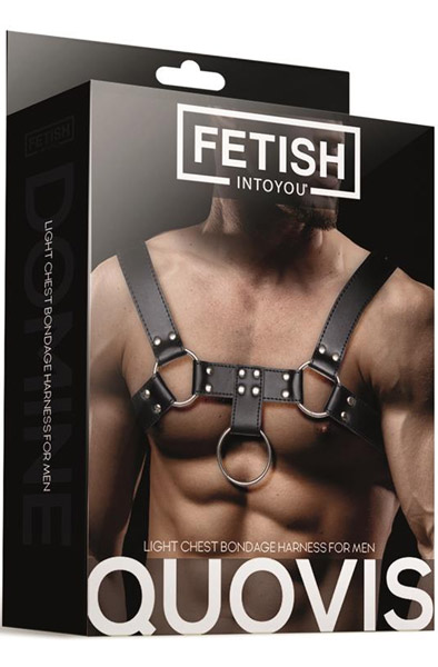Fetisch Quovis leichtes Brust-Bondagegeschirr - Bondage-Set 1